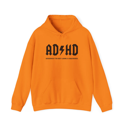 ADHD Highway to Get Lost Hooded Sweatshirt | Comfy Unisex Hoodie, Gift for ADHD Awareness, Casual Wear, Perfect for Cozy Days