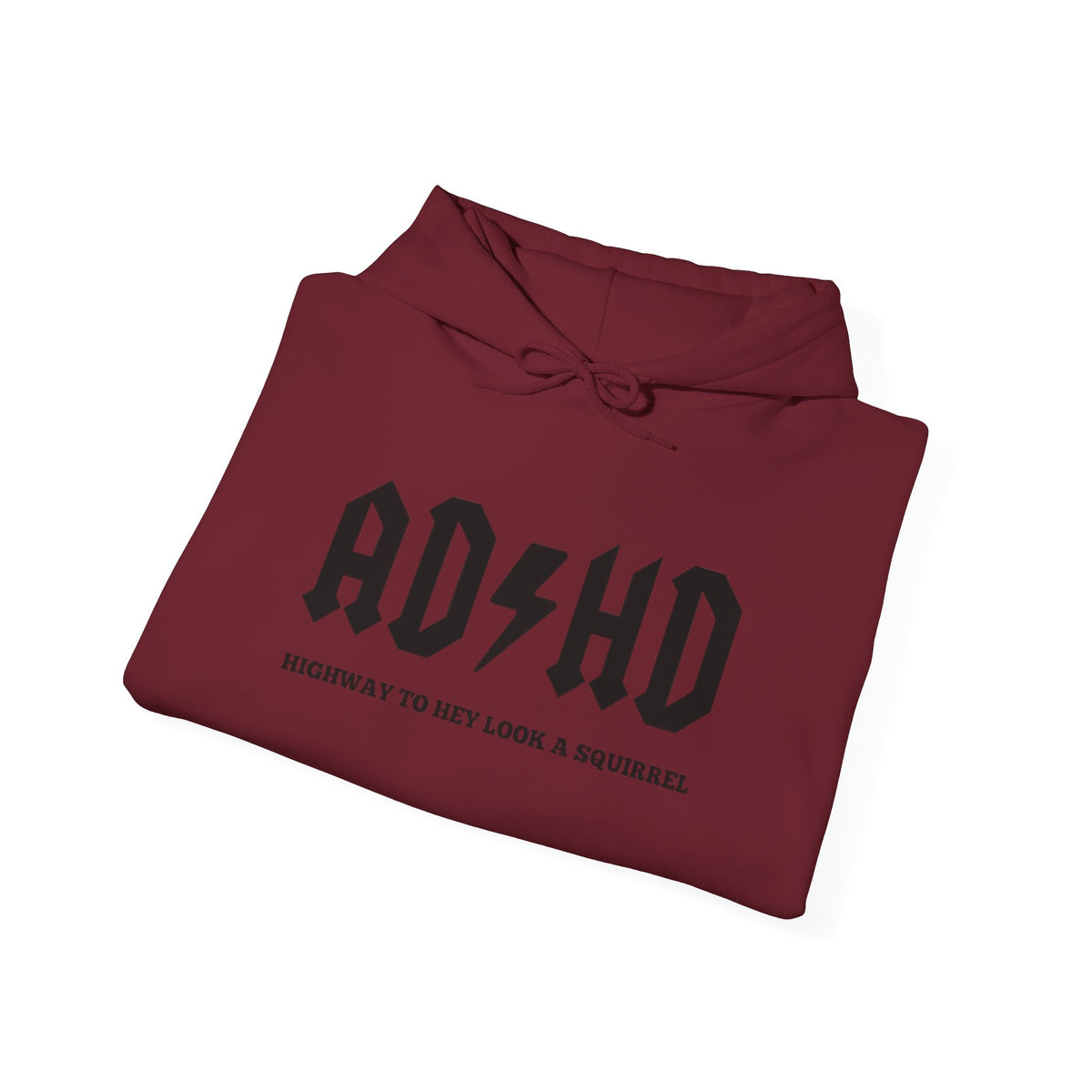 ADHD Highway to Get Lost Hooded Sweatshirt | Comfy Unisex Hoodie, Gift for ADHD Awareness, Casual Wear, Perfect for Cozy Days