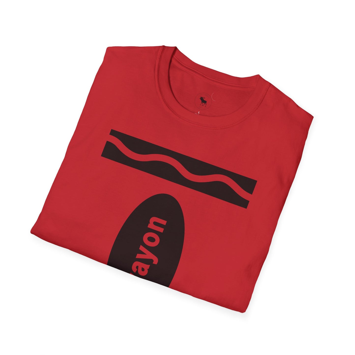 Crayon Vibe Unisex T-Shirt, Fun Gift for Artists, Casual Wear, Art Lover Tee, Unique Crayon Design Shirt, Birthday Celebration Top
