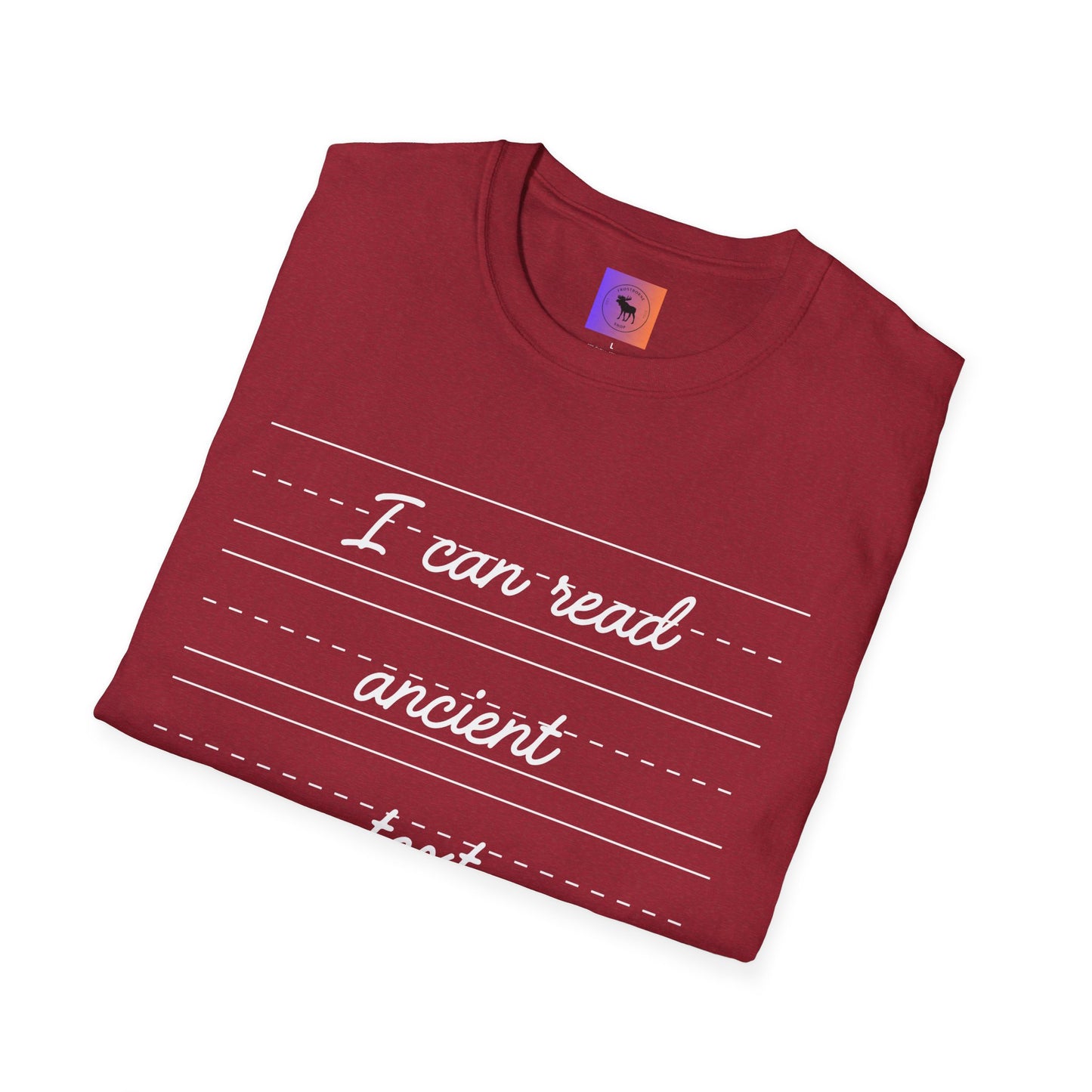 Teacher Gift T-Shirt — Cursive Millennial Style
