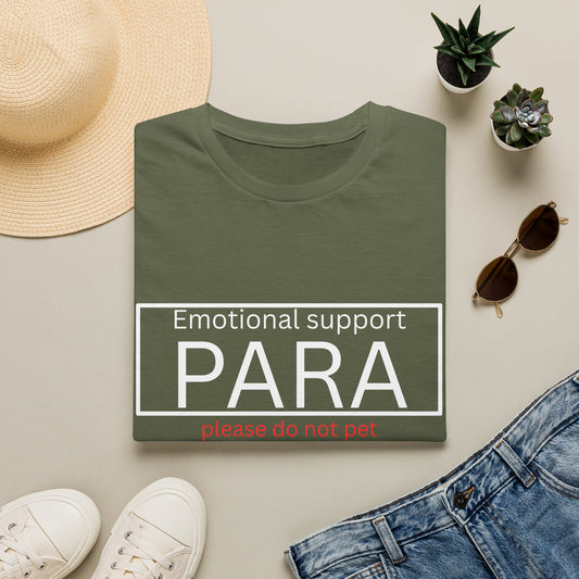 'Please Do Not Pet' T-Shirt — Minimalist Soft Casual Tee for Animal Lovers