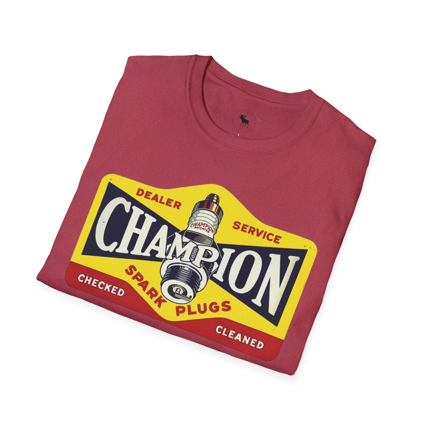 Champion Spark Plugs Vintage T-Shirt, Retro Car Lover's Tee, Unisex Graphic Shirt, Collector's Apparel, Father's Day Gift