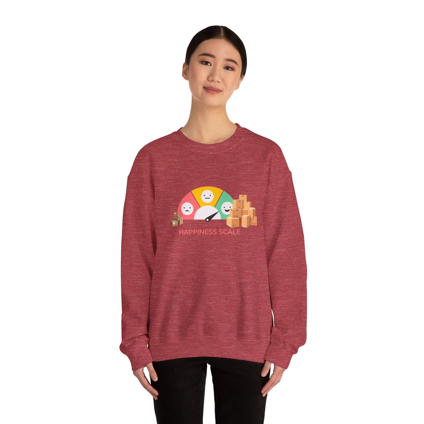 Shopping Happiness Unisex Sweatshirt - Amazon Prime Delivery Vibes