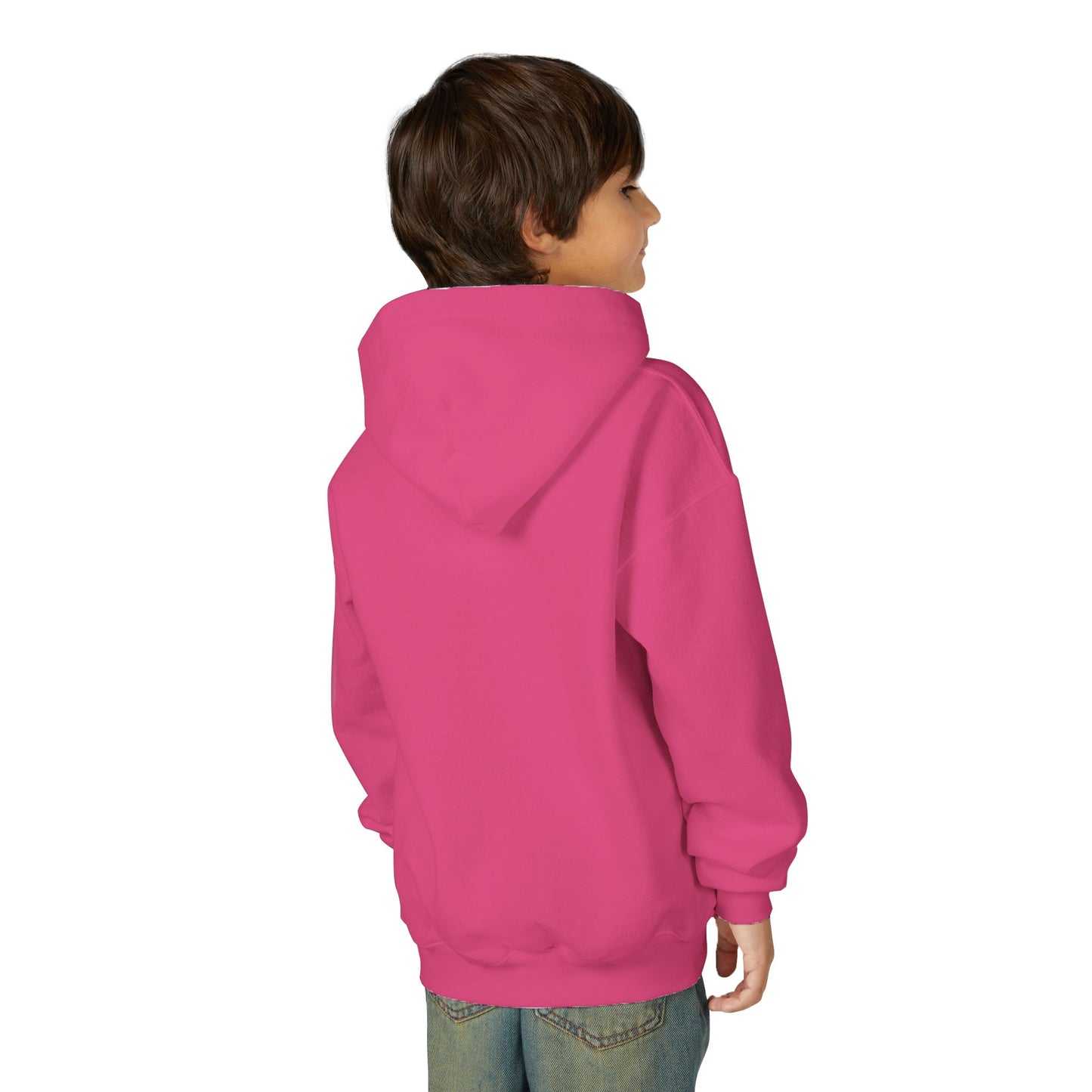 Youth Funny ADHD Hooded Sweatshirt - Cute Animal Design, Gift for Kids, Casual Wear, Birthday, Holidays, Fun Activites