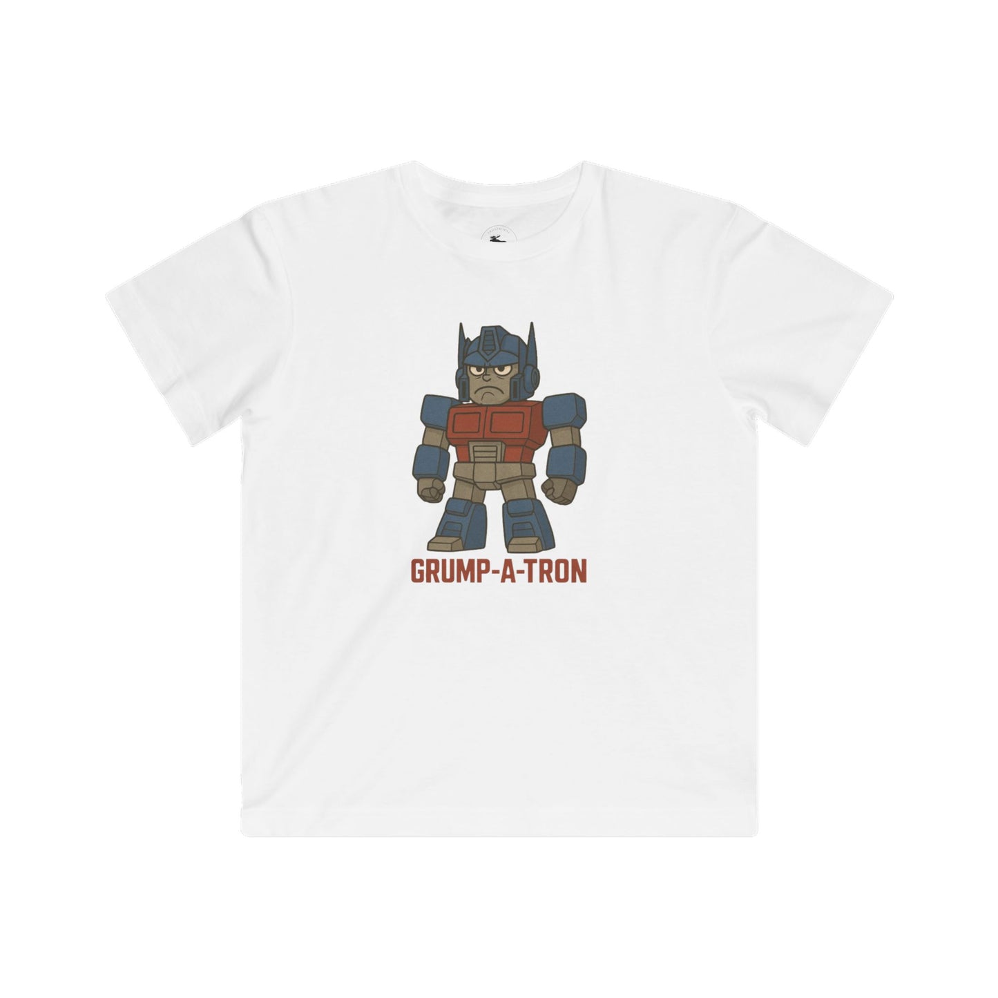 Kids Graphic Tee - Grump-A-Tron Design, Fun Kids Shirt, Unique Gift for Birthdays, Playdates, Casual Wear, Kid’s Clothing
