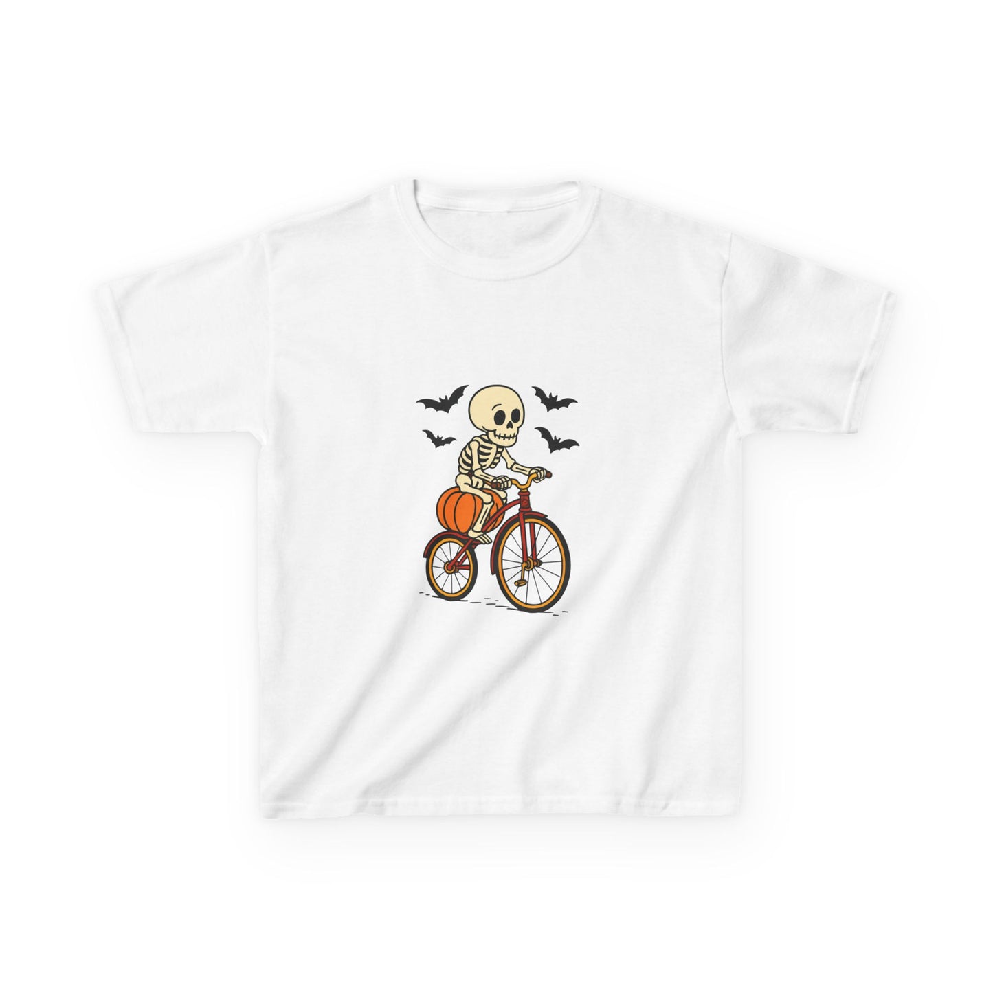 Kids Halloween Skeleton Tee, Fun Halloween Shirt, Cute Skeleton Graphic, Kids Costume, Halloween Party Apparel, Kids Gift