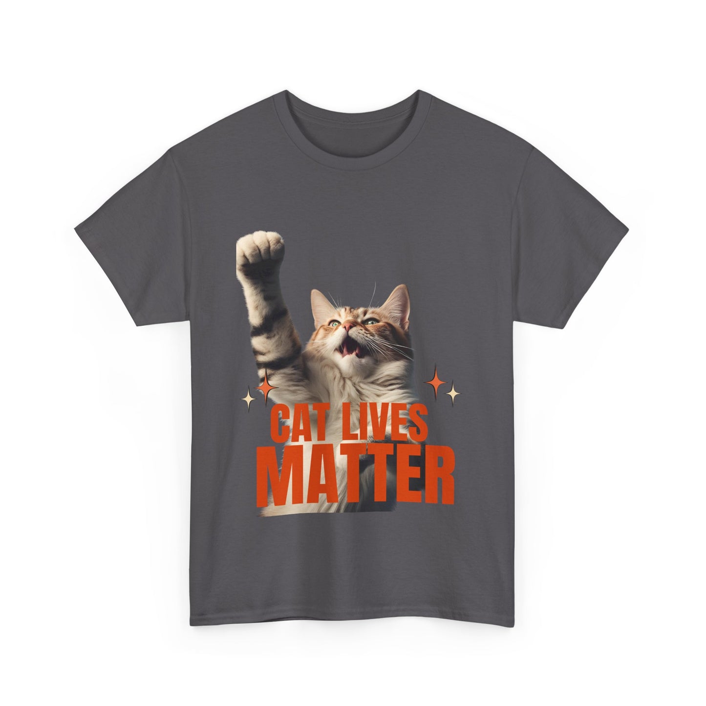 Cat Lives Matter Unisex Tee, Funny Political Shirt, Trump Cat Lovers Gift, Activist Protest Apparel, Animal Rights Activism Clothing