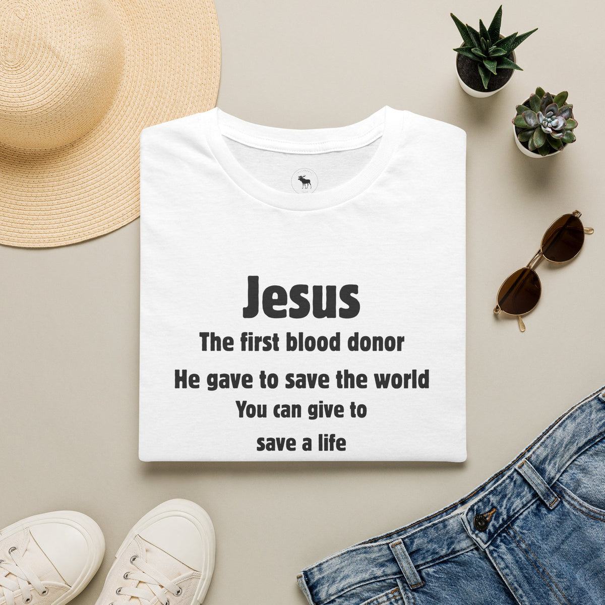 Jesus "Be Like Jesus" Blood Donor T-Shirt