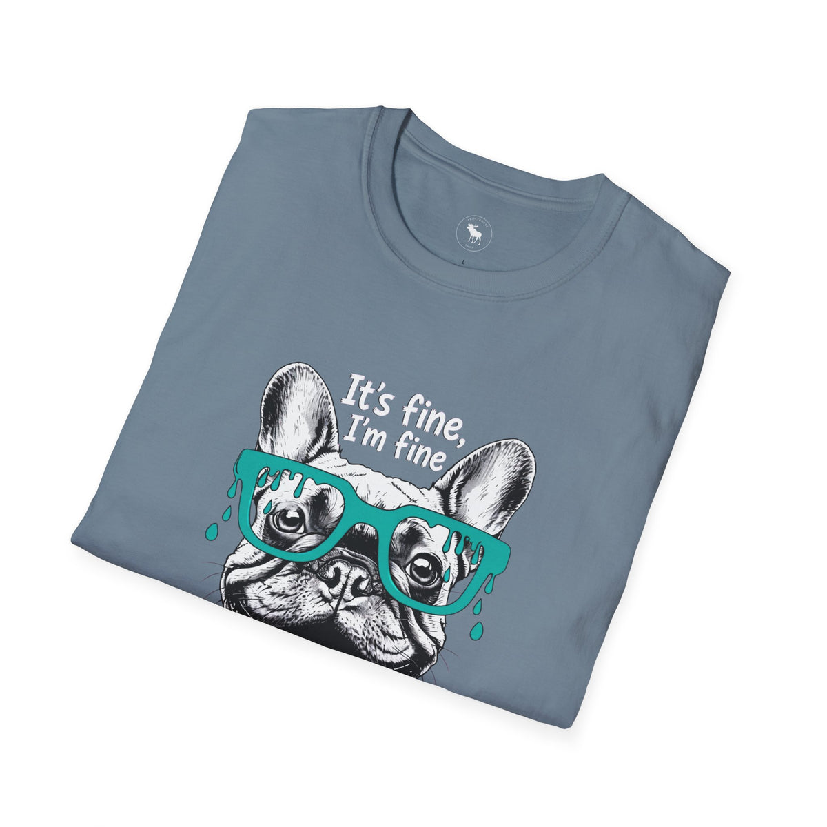 Funny Cat “It’s Fine, I’m Fine” Graphic T-Shirt