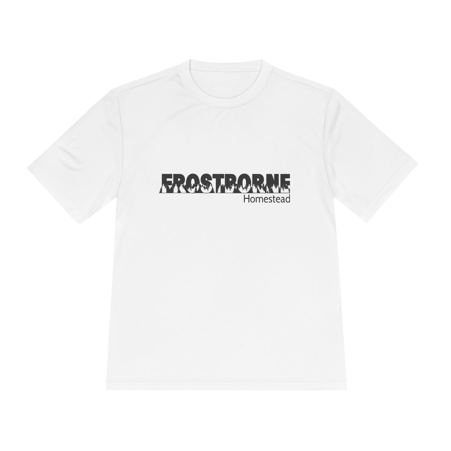 Frostborne Homestead Unisex Moisture Wicking Tee - Activewear, Sports Tee, Outdoor Shirt, Workout Top, Gift for Him and Her