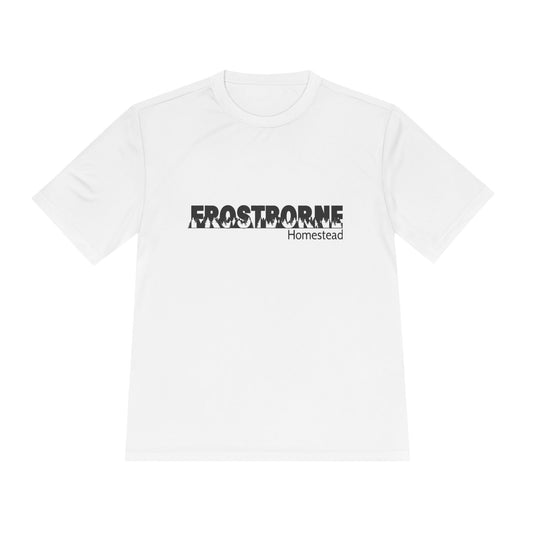 Frostborne Homestead Unisex Moisture Wicking Tee - Activewear, Sports Tee, Outdoor Shirt, Workout Top, Gift for Him and Her