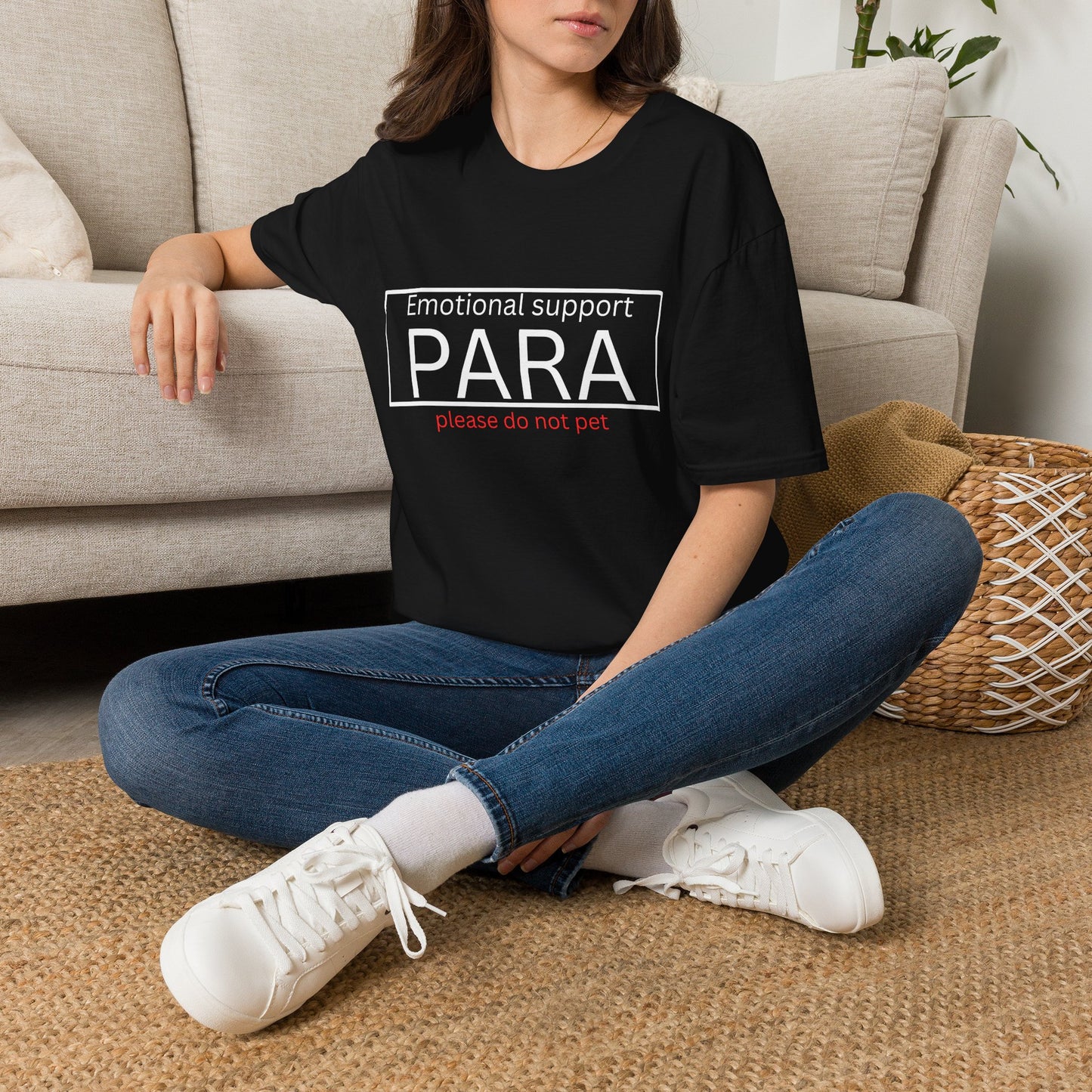 'Please Do Not Pet' T-Shirt — Minimalist Soft Casual Tee for Animal Lovers