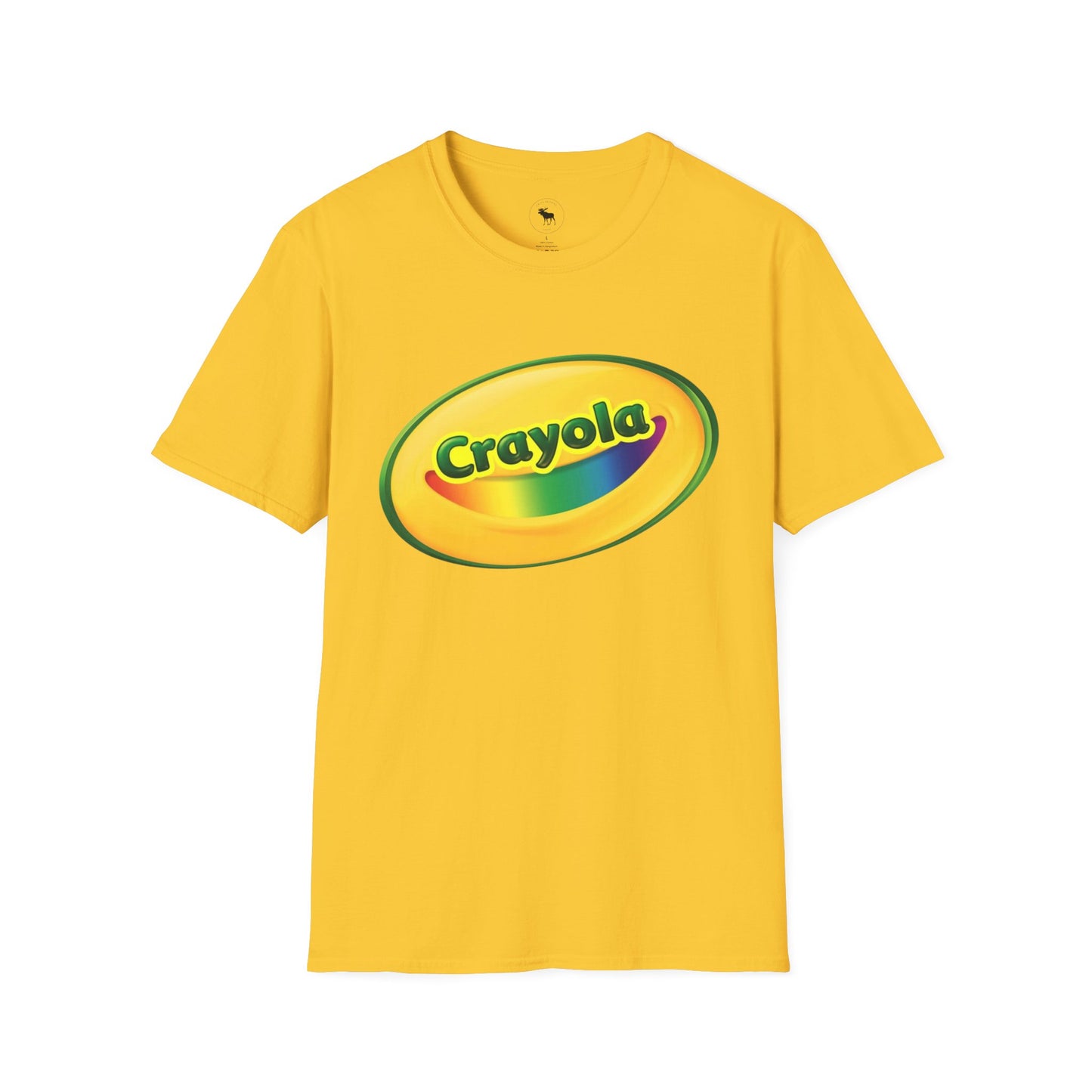 Retro Rainbow Crayon Box Tee