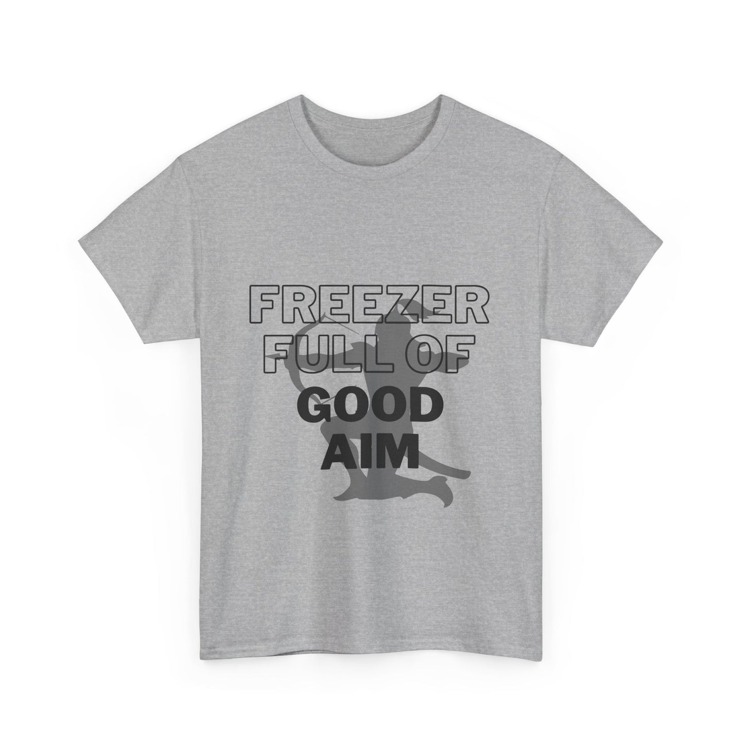 Freezer full of good aim Unisex Heavy Cotton Tee