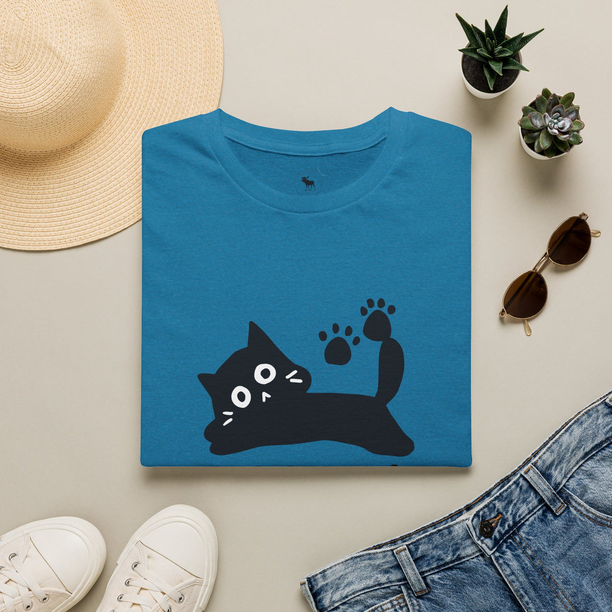 Purr-ma Cat T-Shirt — Cute Paw Print Kitty Tee for Cat Lover grandma