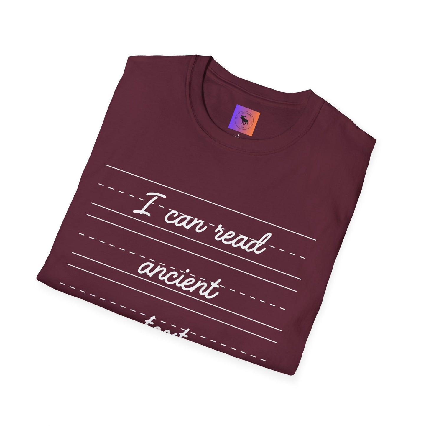 Teacher Gift T-Shirt — Cursive Millennial Style