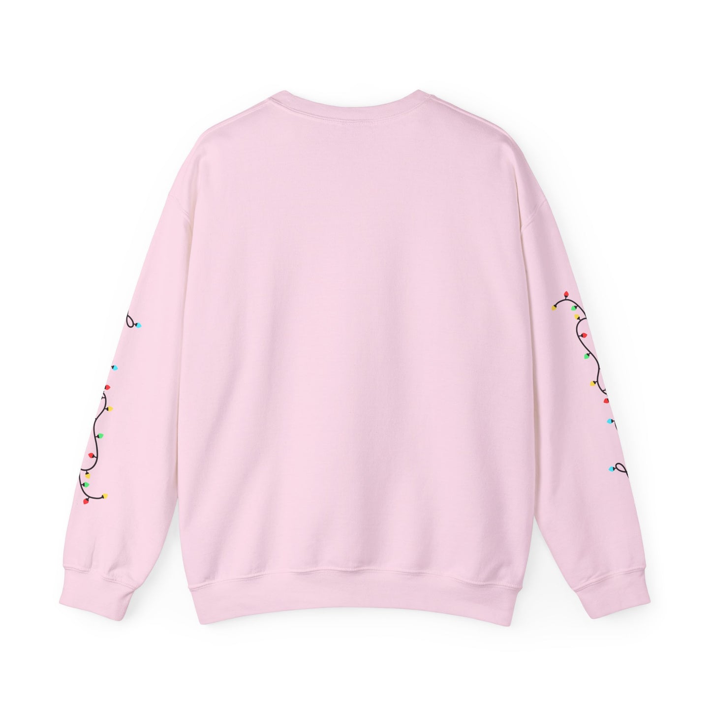 Its Fine Everything Is Fine holiday lights crewneck