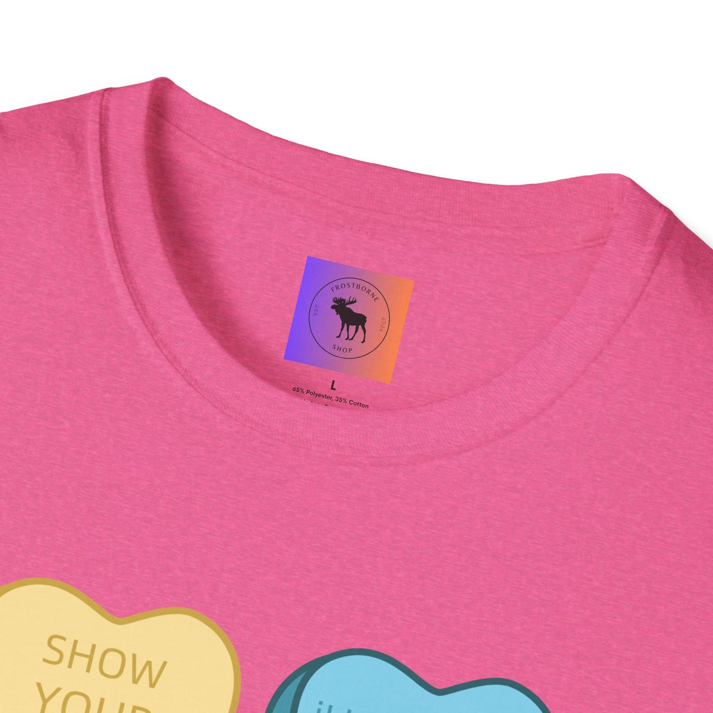 Conversation Heart Teacher Shirt — Funny Classroom Love Notes Tee