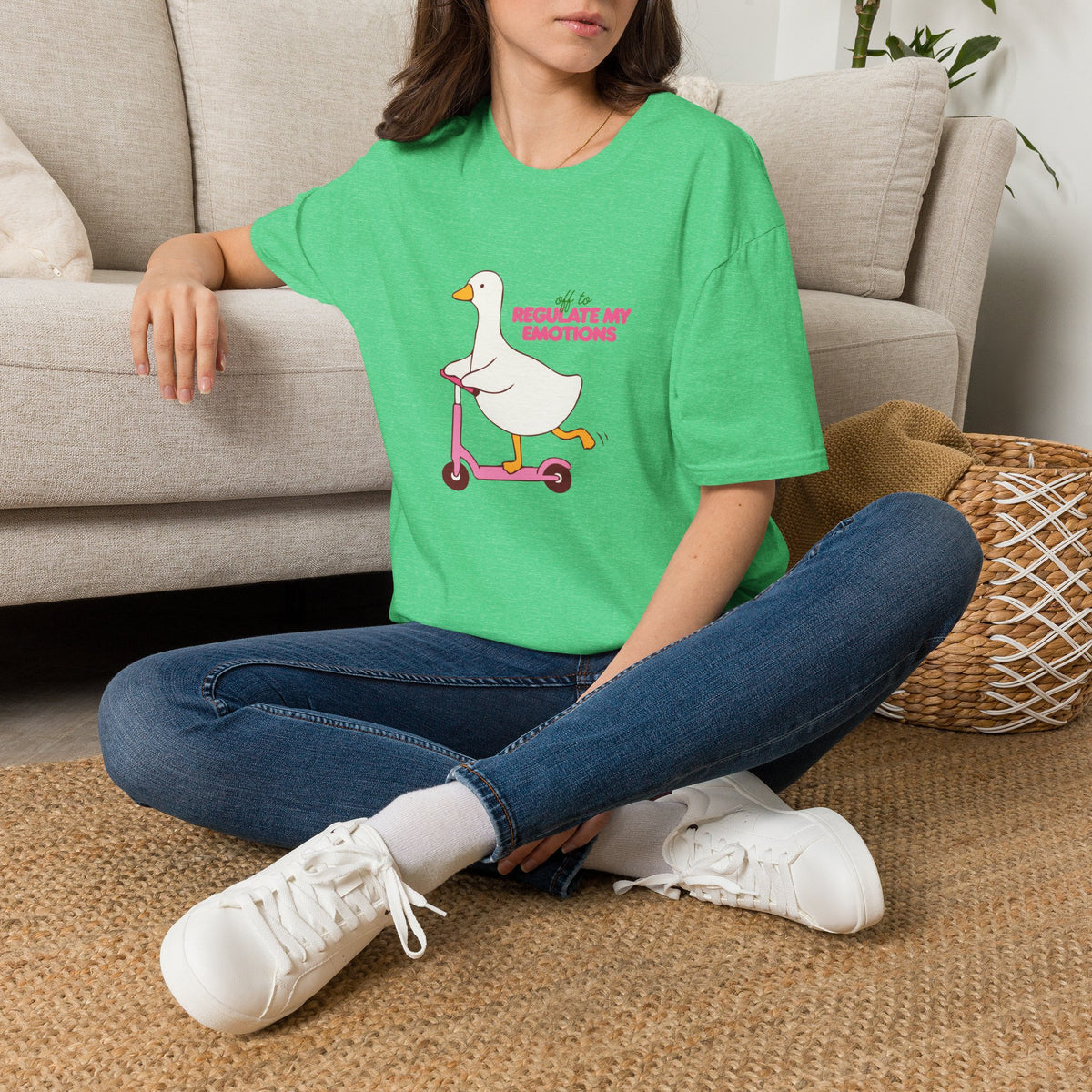 Regulate My Emotions Goose T-Shirt