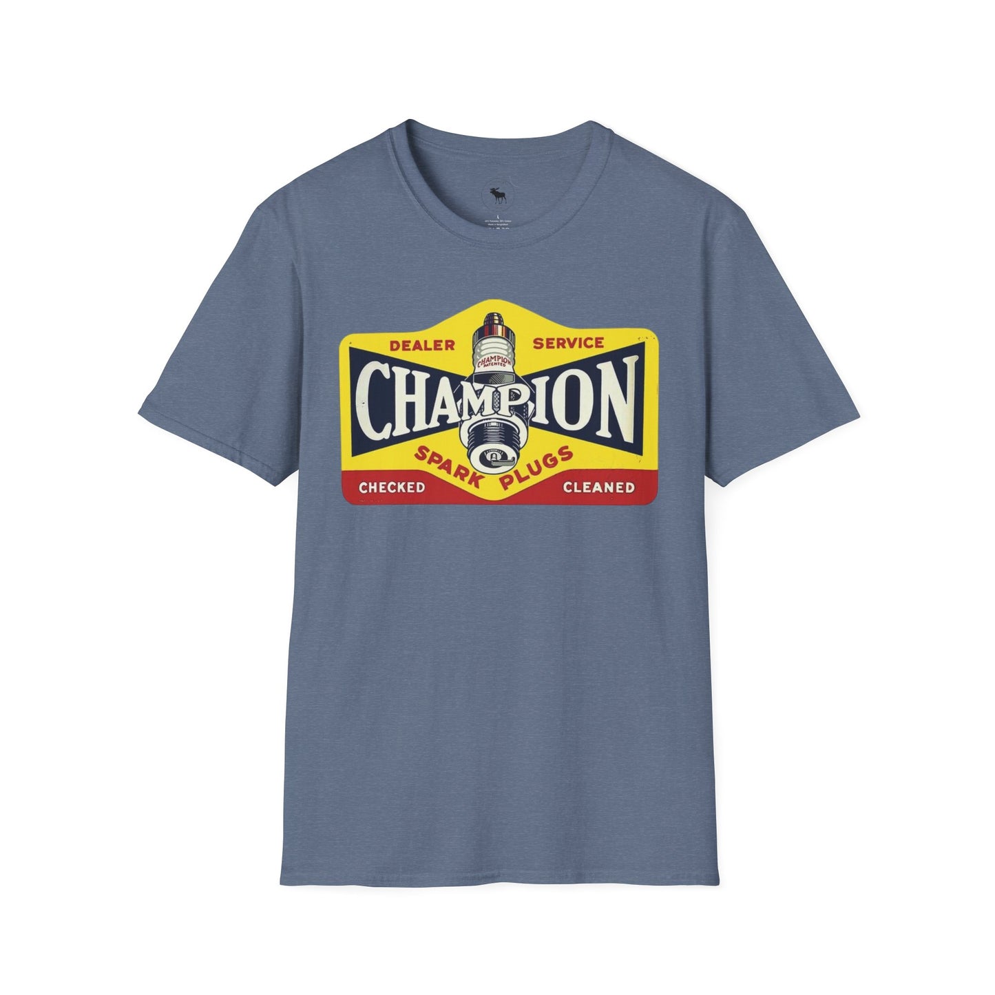 Champion Spark Plugs Vintage T-Shirt, Retro Car Lover's Tee, Unisex Graphic Shirt, Collector's Apparel, Father's Day Gift