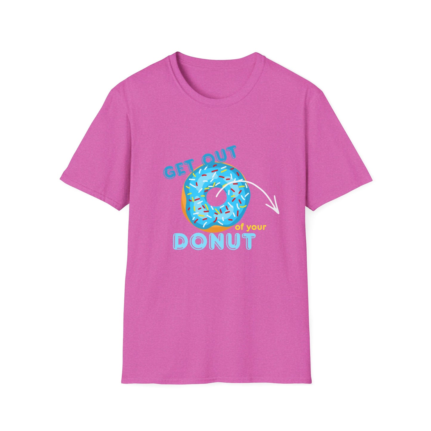 Get Out of Your Donut T-Shirt — Funny Donut Graphic Tee THHS nostalgia/Mr Dunda