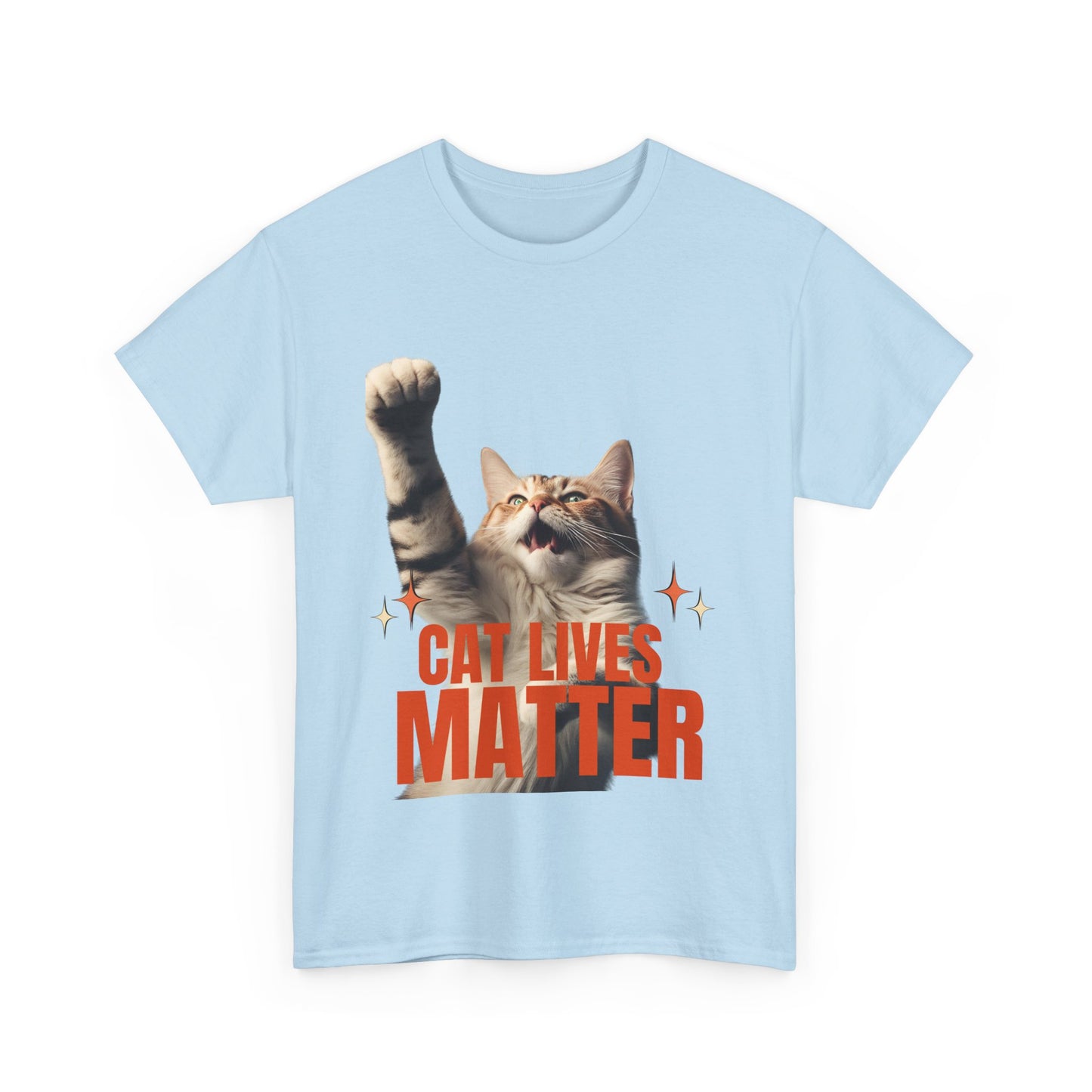 Cat Lives Matter Unisex Tee, Funny Political Shirt, Trump Cat Lovers Gift, Activist Protest Apparel, Animal Rights Activism Clothing
