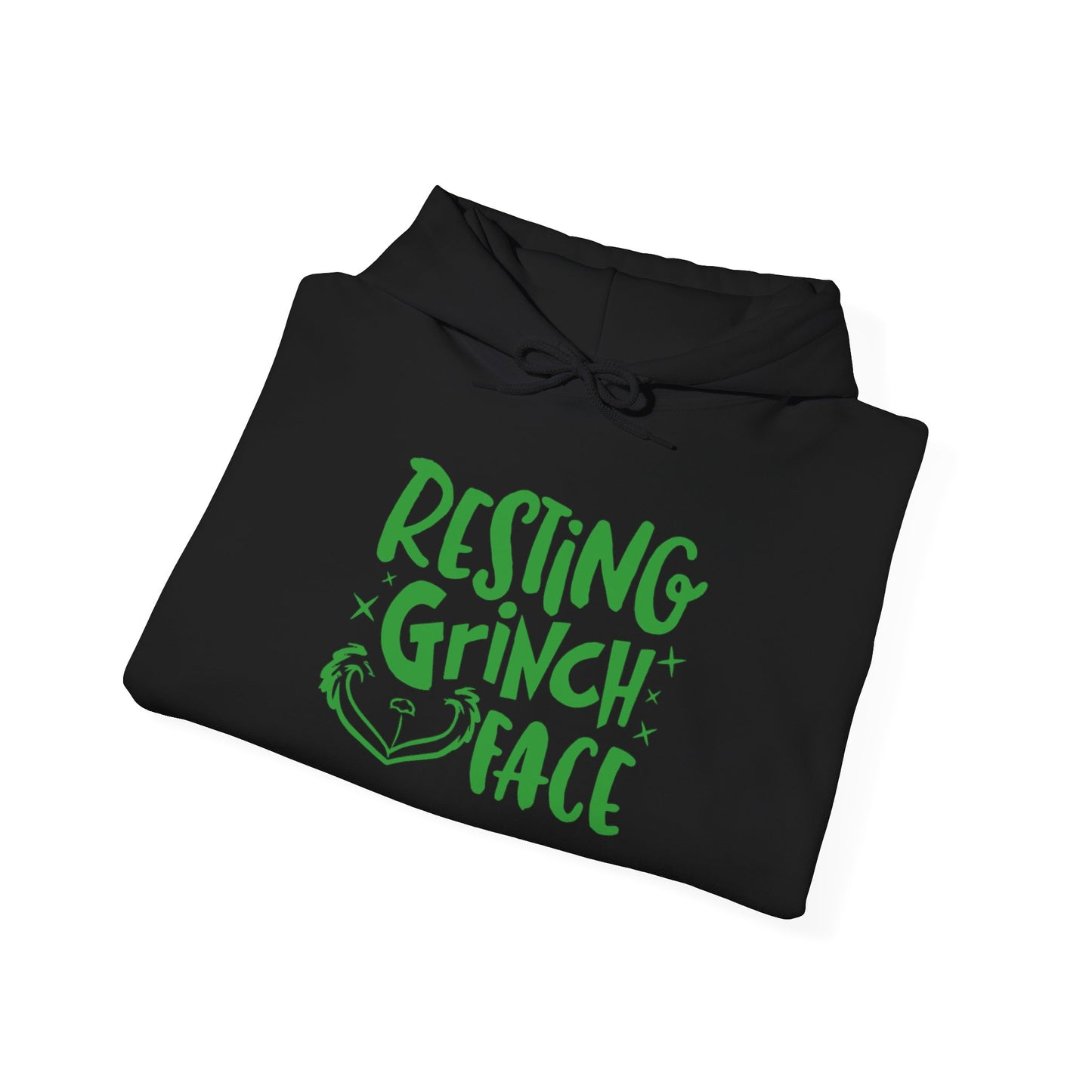 Resting Grinch face Heavy Blend™ Hooded Sweatshirt