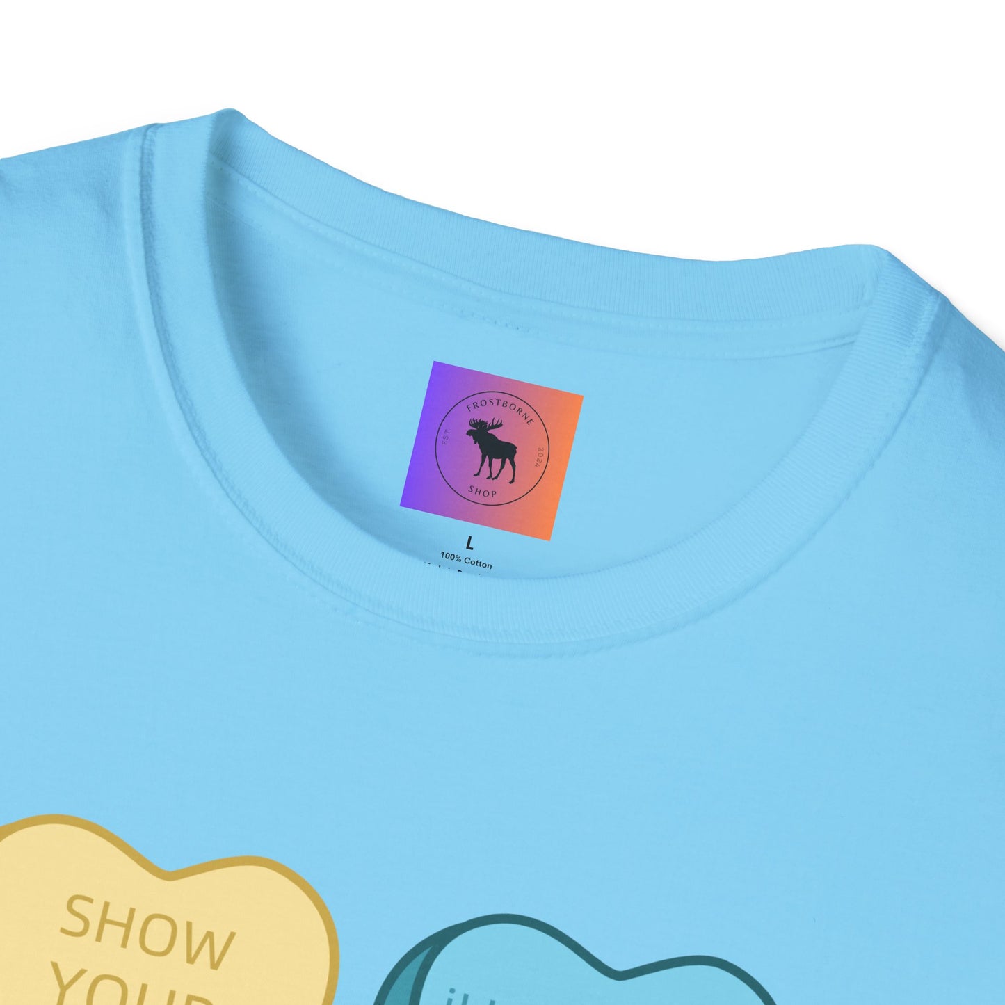 Conversation Heart Teacher Shirt — Funny Classroom Love Notes Tee