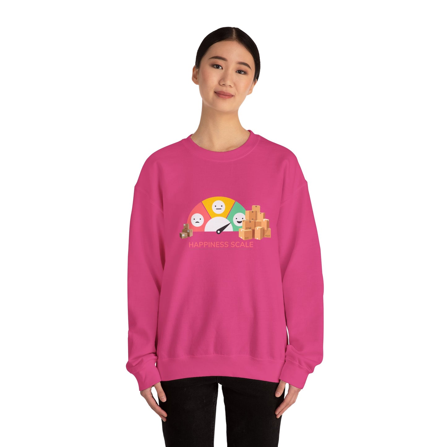Shopping Happiness Unisex Sweatshirt - Amazon Prime Delivery Vibes