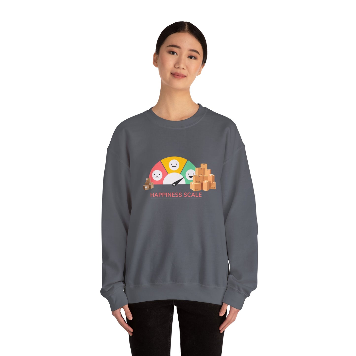Shopping Happiness Unisex Sweatshirt - Amazon Prime Delivery Vibes