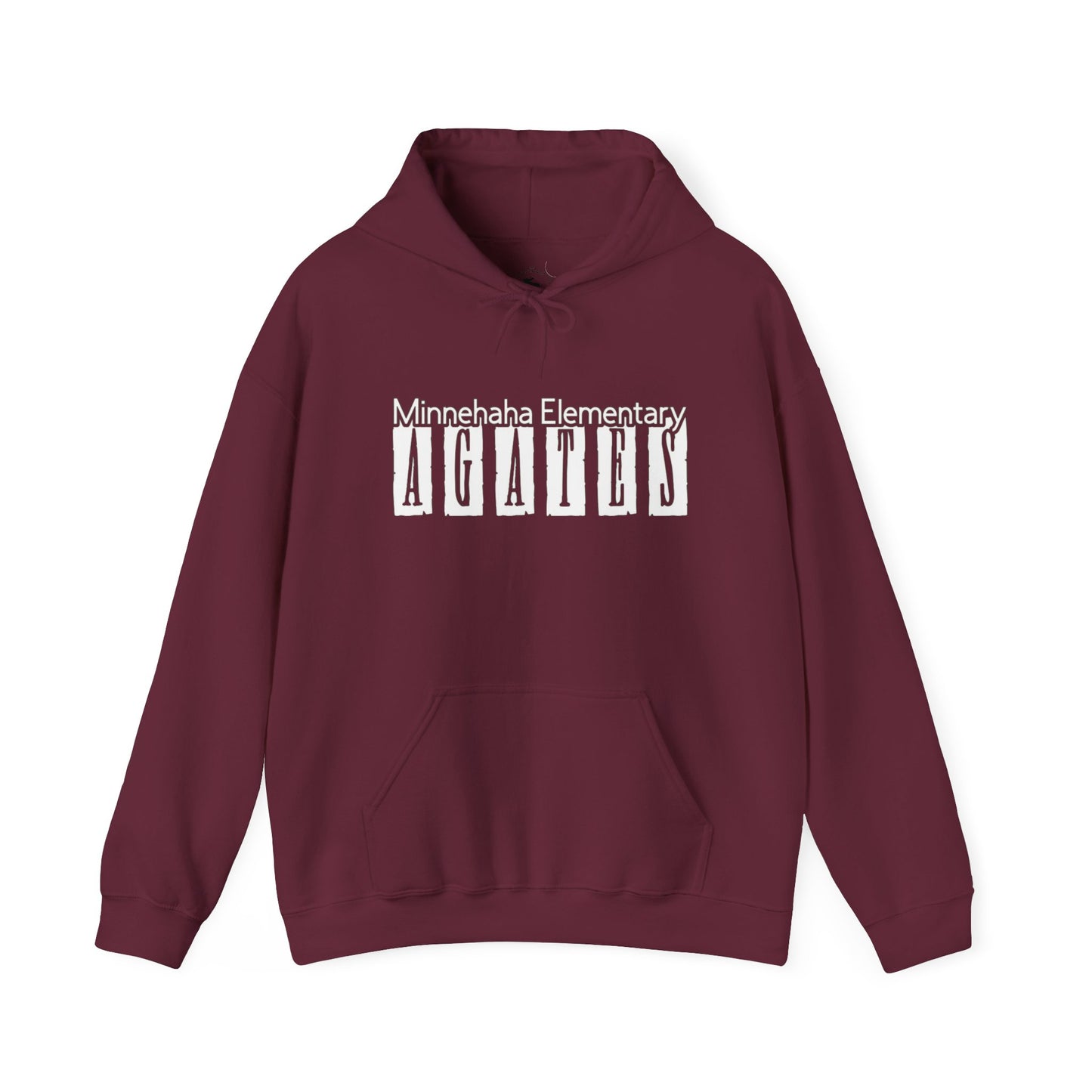 Minnehaha Elementary Agates Heavy Blend Hoodie - Cozy School Spirit Sweatshirt, Casual Wear, Gift Idea for Students, Perfect for Fall [...]