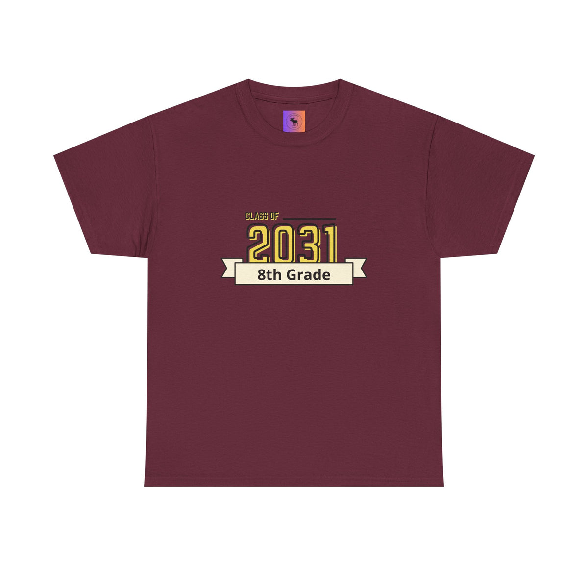 2031 personalized Graduation Tee, 8th Grade Class Shirt, Student Gift, Back to School Apparel