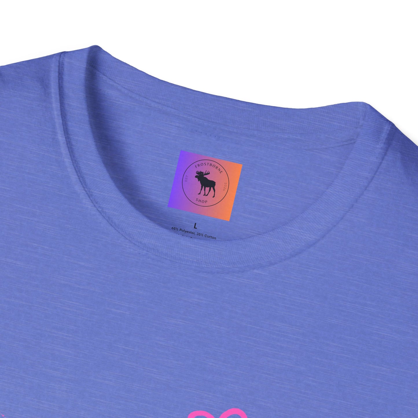 Heart Sketch T-Shirt — Pink Watercolor Hearts Valentine Tee