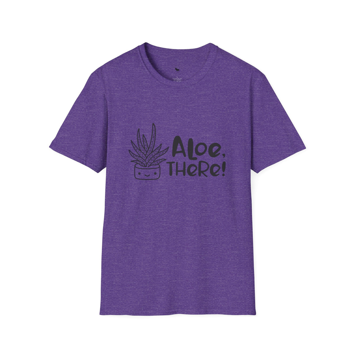Aloe There! Unisex Softstyle T-Shirt, Funny Plant Tee, Gift for Plant Lovers, Casual Wear, Cute Eco-Friendly Apparel, group shirt, matching, for friends 1 of 6