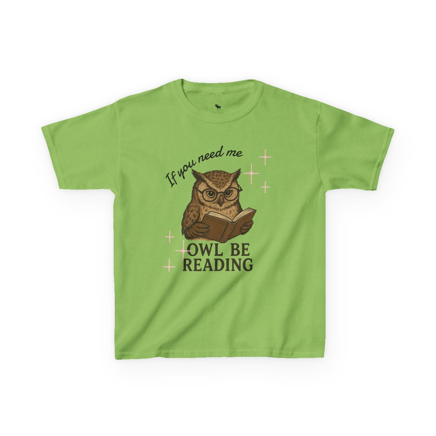 Reading Owl Kids Tee, Funny Owl Shirt, Gift for Book Lovers, Cute Kid's T-Shirt, Owl Be Reading Tee, Child's Reading Shirt