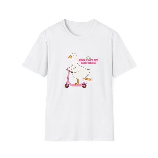 Regulate My Emotions Goose T-Shirt
