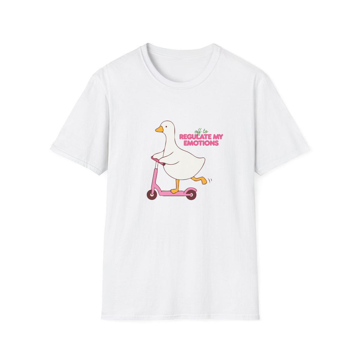 Regulate My Emotions Goose T-Shirt
