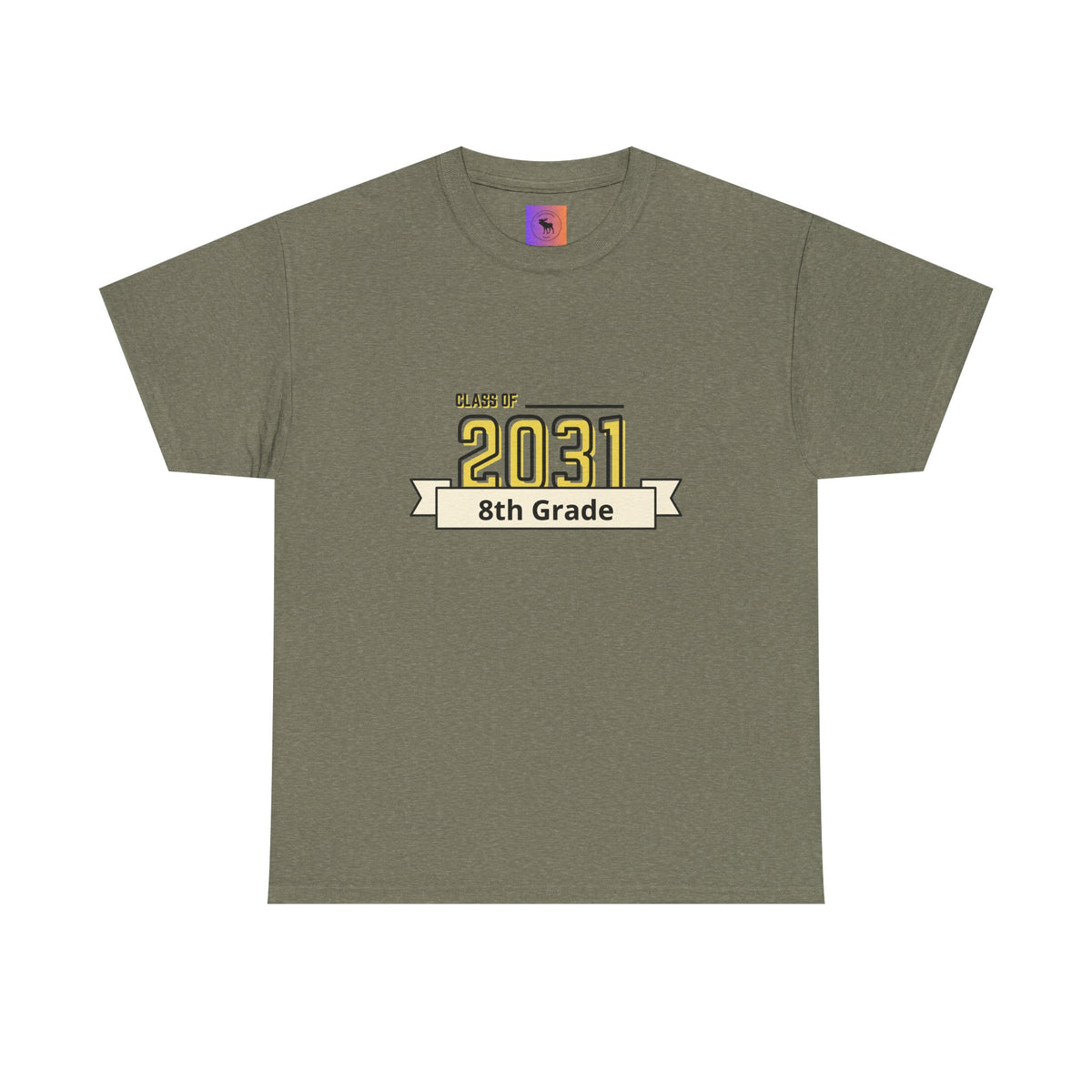 2031 personalized Graduation Tee, 8th Grade Class Shirt, Student Gift, Back to School Apparel