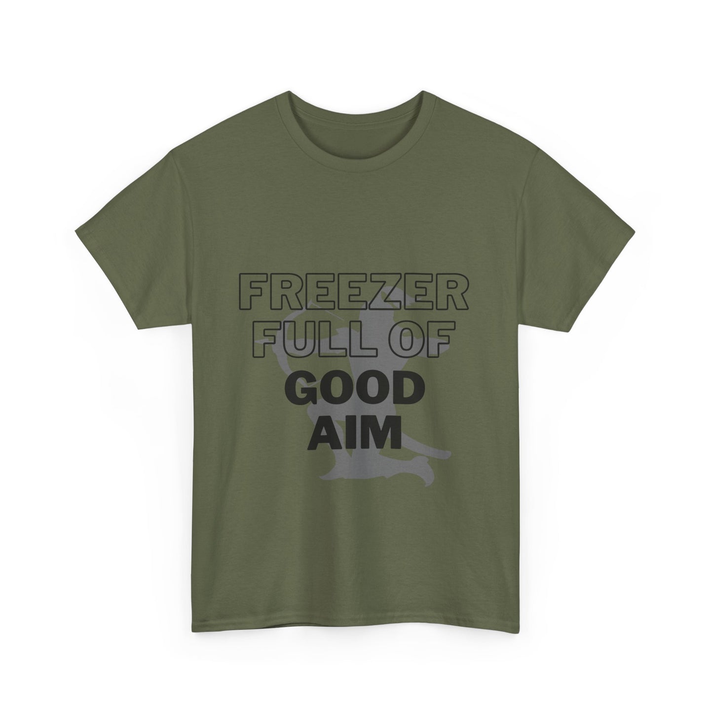 Freezer full of good aim Unisex Heavy Cotton Tee