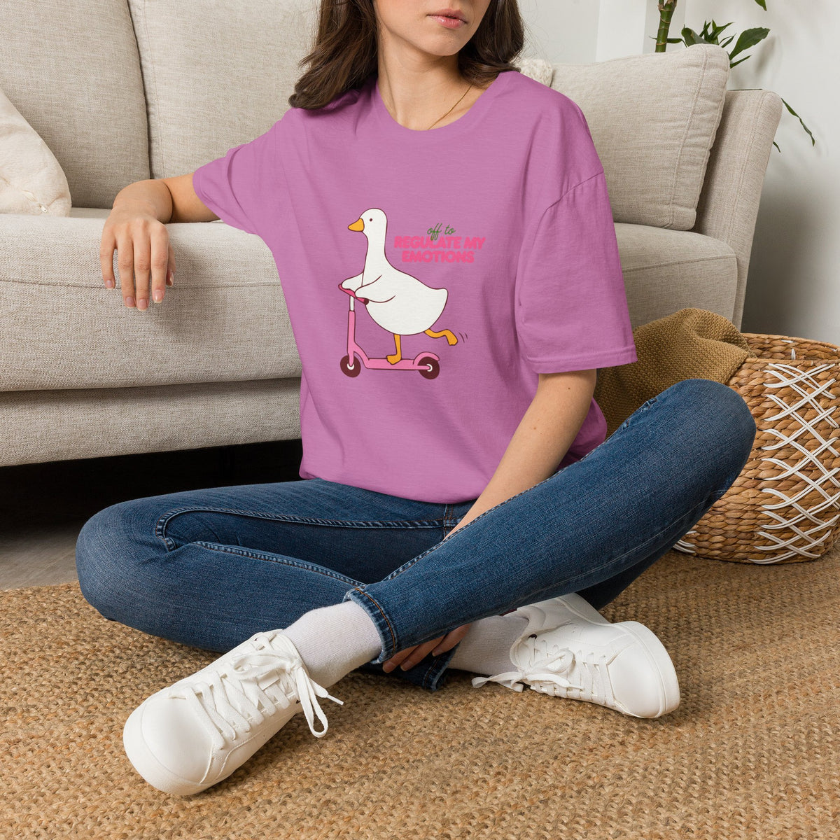 Regulate My Emotions Goose T-Shirt