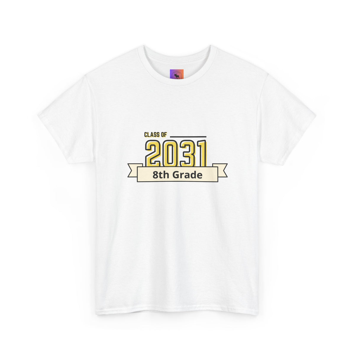 2031 personalized Graduation Tee, 8th Grade Class Shirt, Student Gift, Back to School Apparel