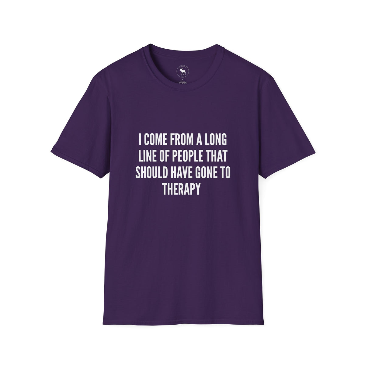 Funny 'Should Have Gone To Therapy' T-Shirt