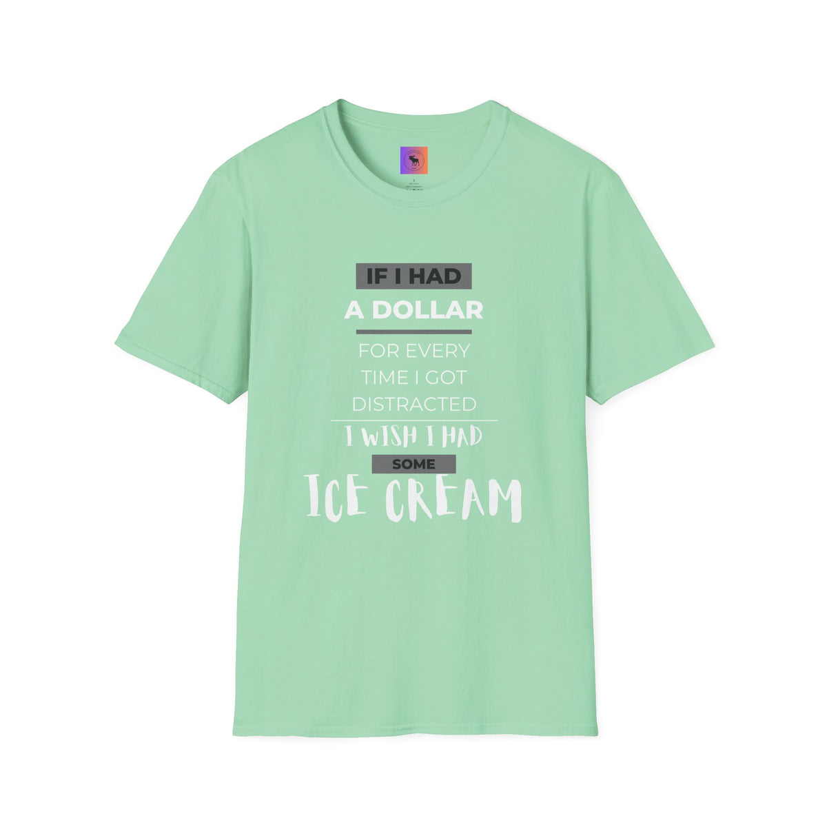 ADHD Awareness Unisex T-Shirt - Distracted and Forgetful Funny Design