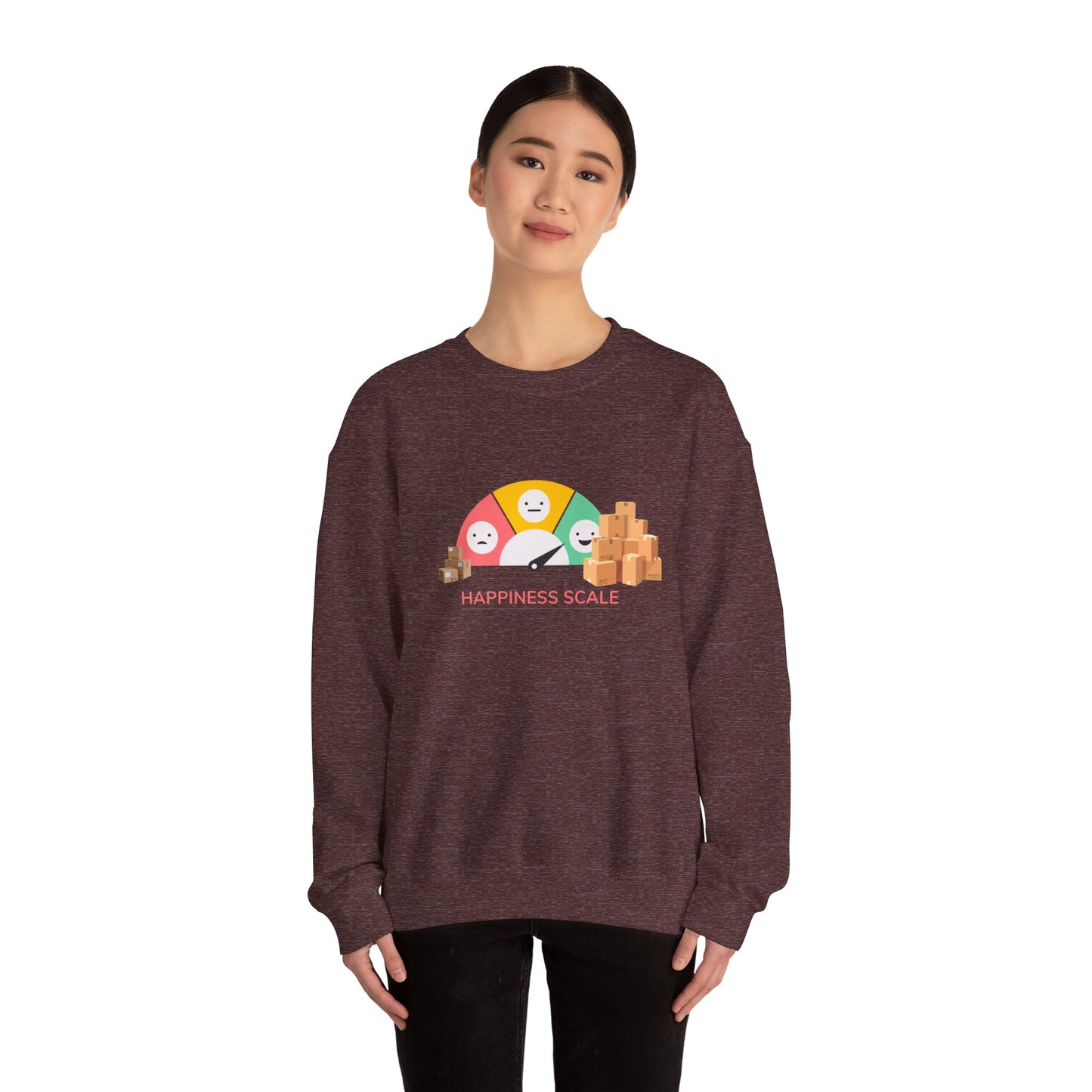 Shopping Happiness Unisex Sweatshirt - Amazon Prime Delivery Vibes