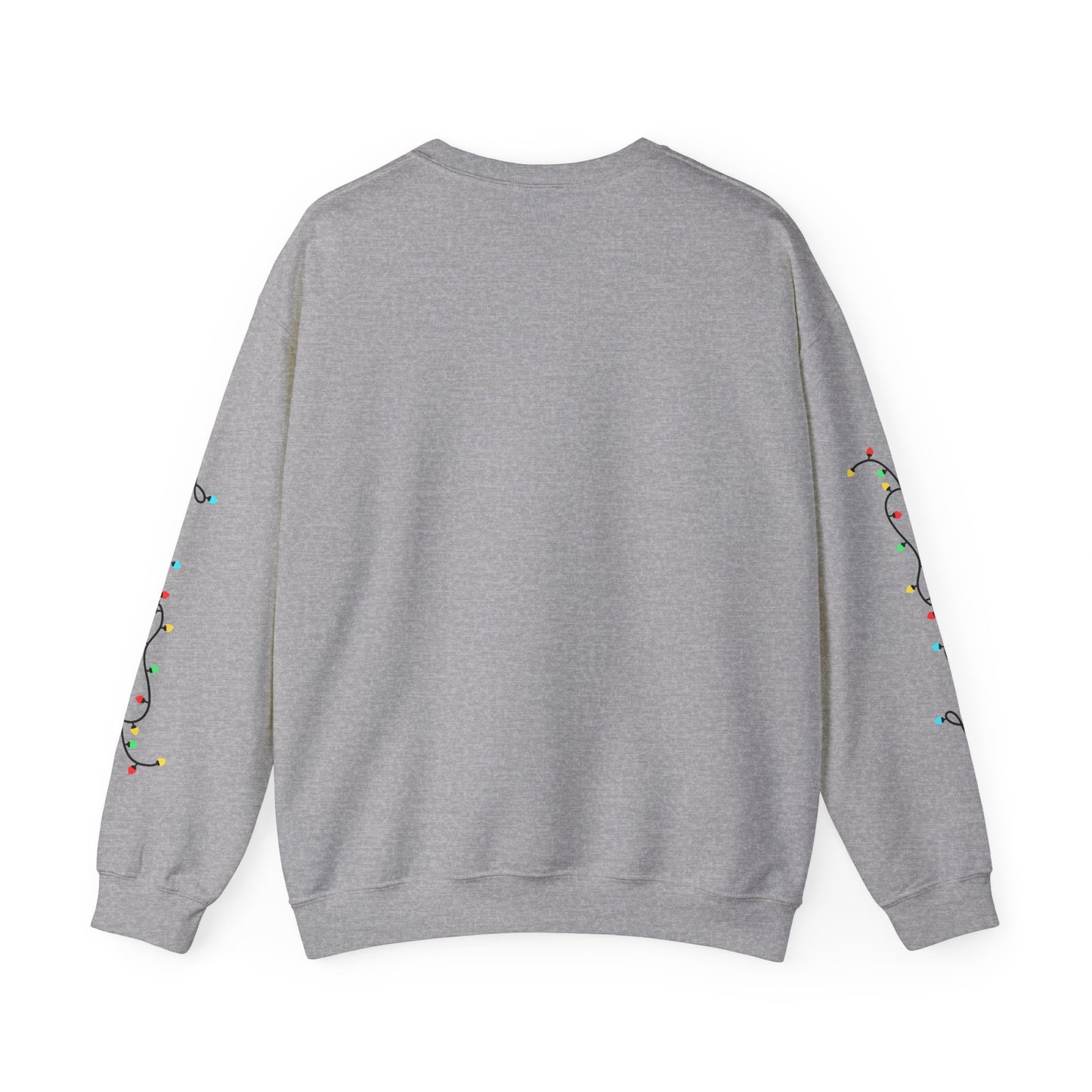 Its Fine Everything Is Fine holiday lights crewneck