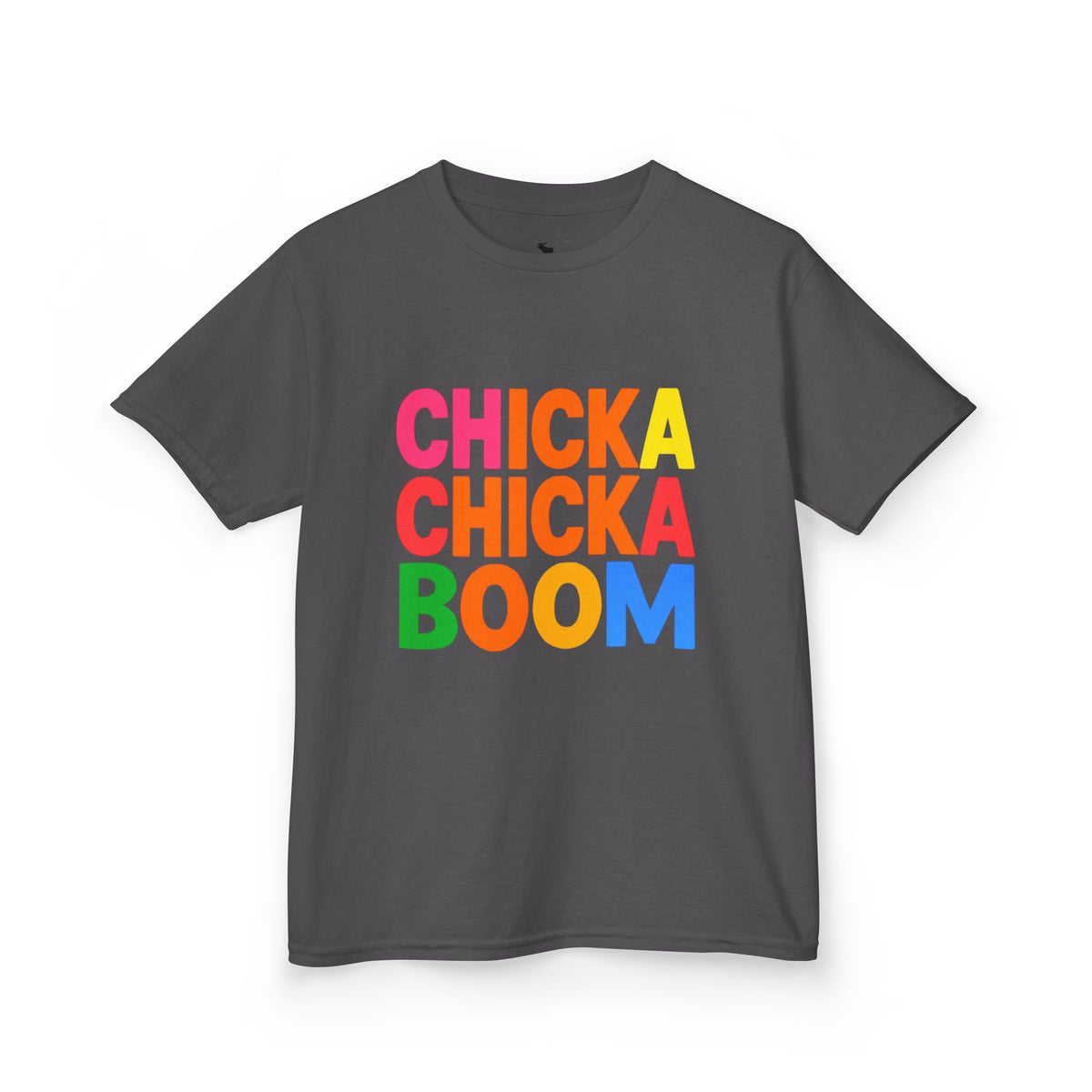 Colorful Kids Tee - Chicka Chicka Boom! Fun T-Shirt for Play Dates, Birthday Parties, Gift for Kids, Casual Wear, Summer Fun