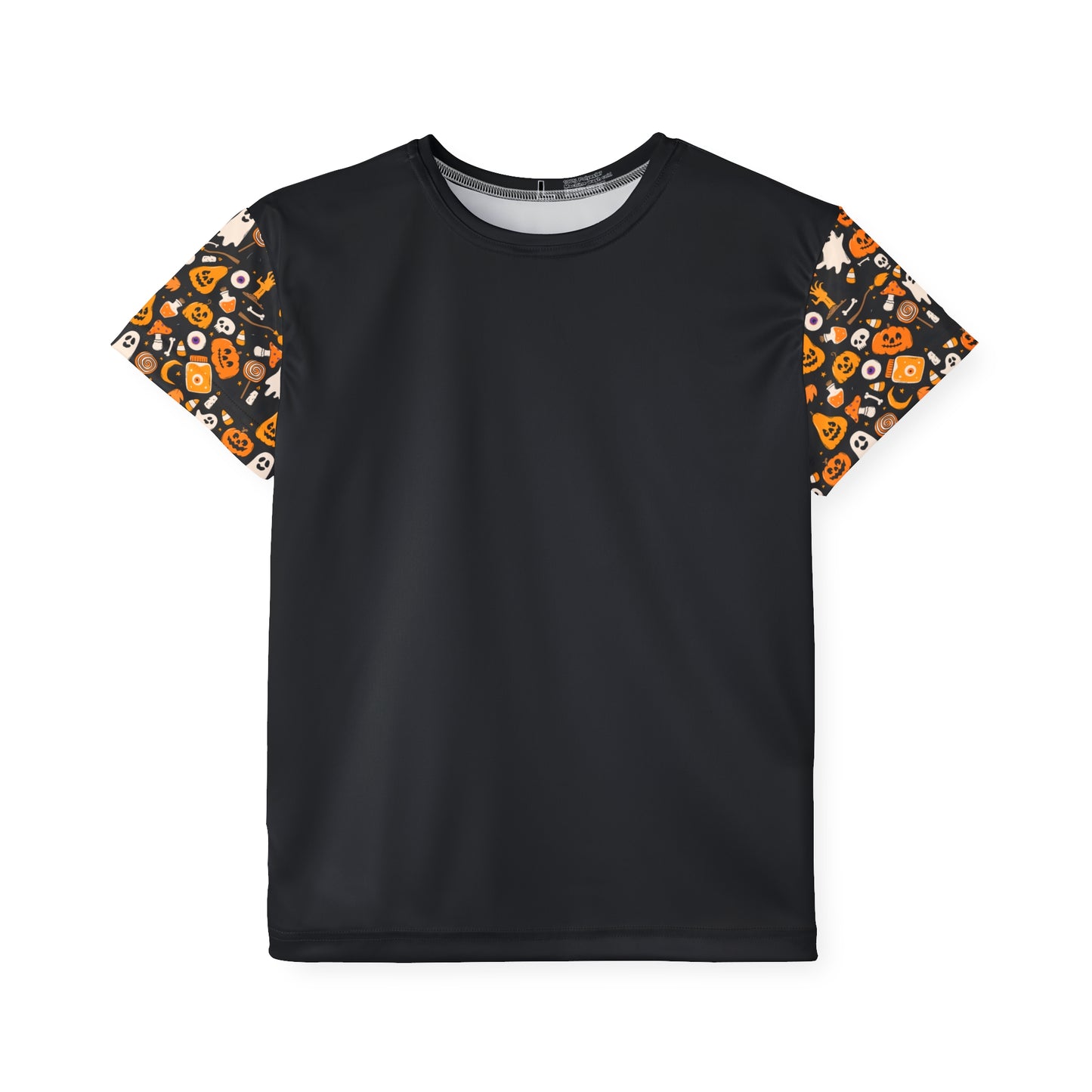 pattern sleeves only Kid's Halloween Sports Jersey Family Matching Outfit Shirt