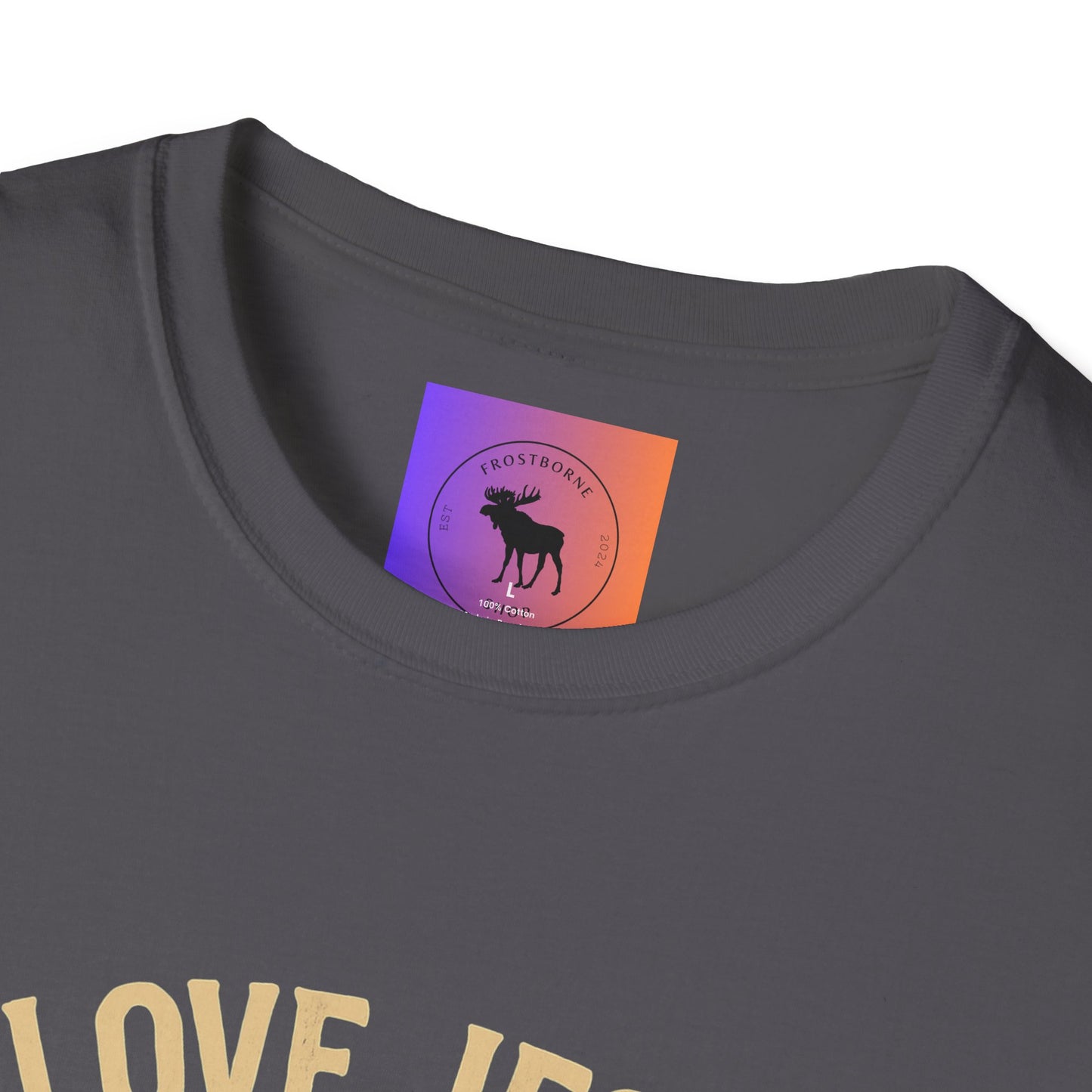 I Love Jesus and America Unisex T-Shirt, Faith Apparel, Patriotic Tee, Religious Clothing, Gifts for Christians, Fourth of July Shirt