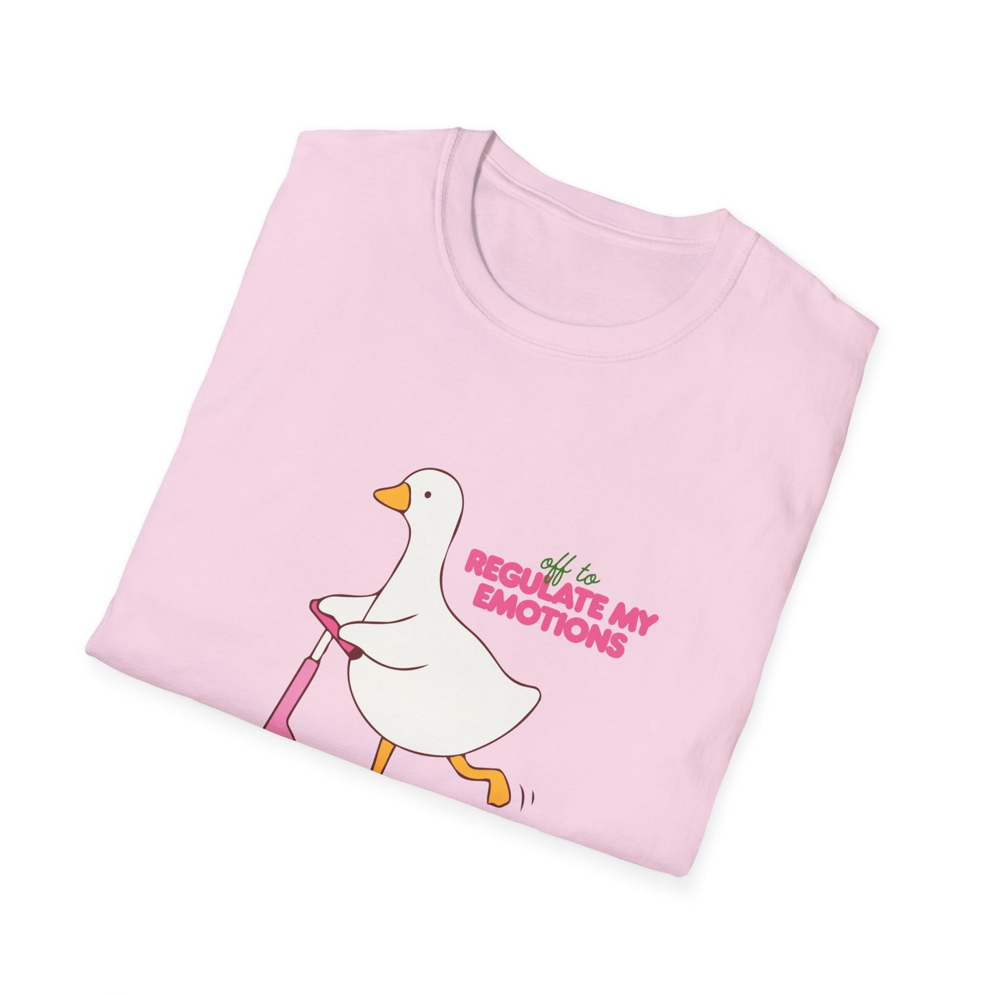 Regulate My Emotions Goose T-Shirt