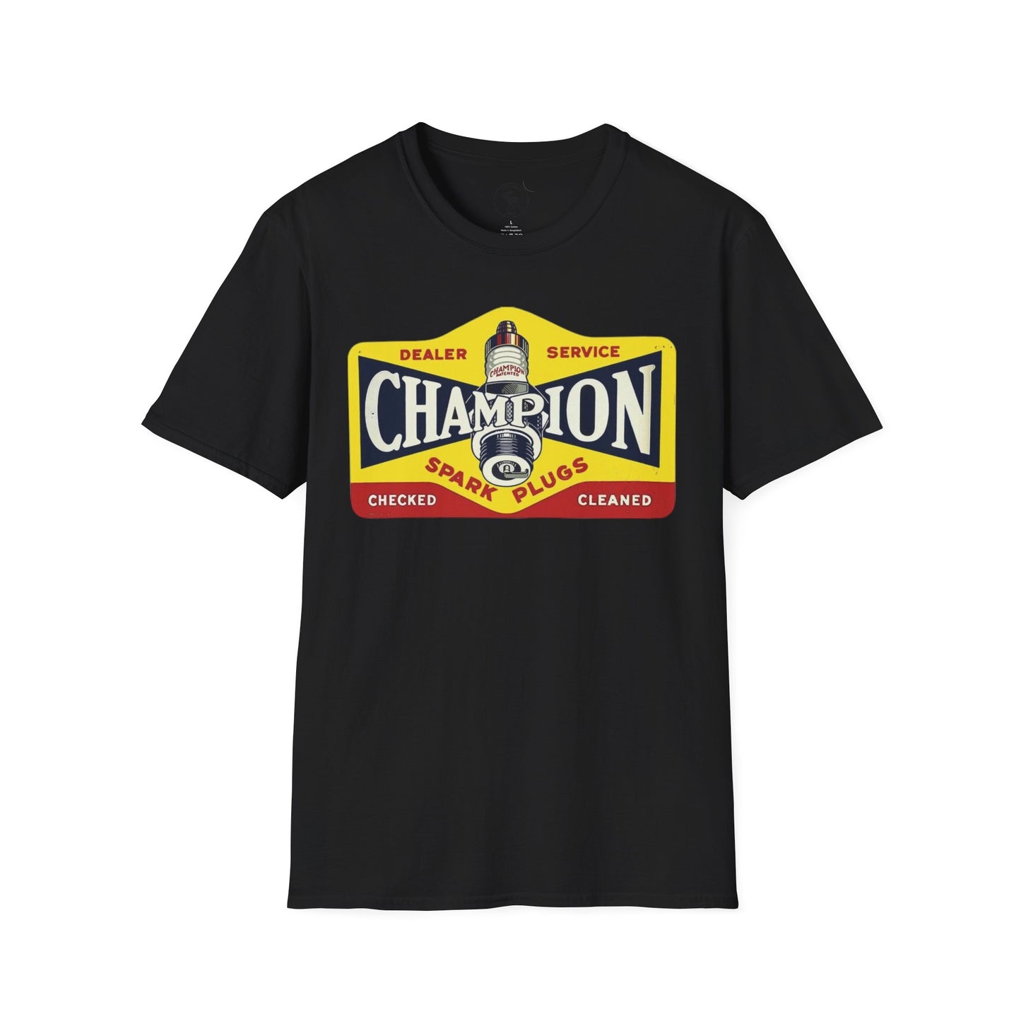Champion Spark Plugs Vintage T-Shirt, Retro Car Lover's Tee, Unisex Graphic Shirt, Collector's Apparel, Father's Day Gift